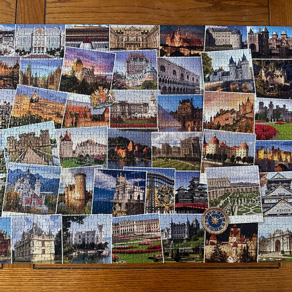 Globetrotter - Castles & Palaces 1000 piece puzzle - Picture 2 of 2